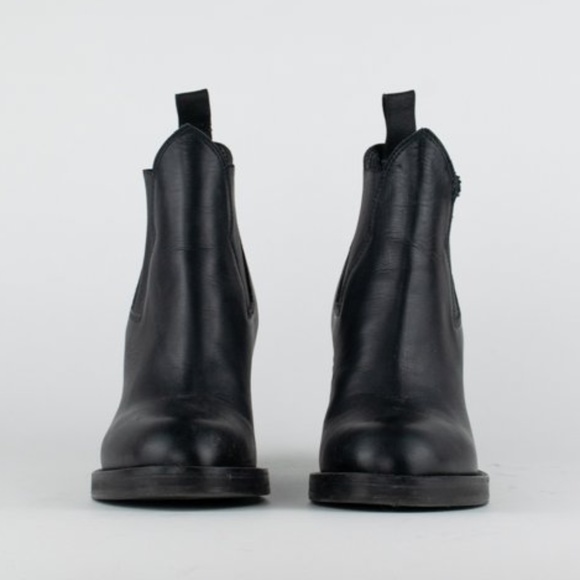 Acne Studios Star Leather Ankle Boots - Picture 2 of 9